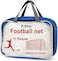 Fitto Football Goal Post Net with Bag - White Pack of 2