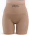 Fitto Women's Brown Waist Shaper Shorts - Slimming Body Shaper for Tummy Control