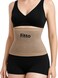 Fitto Women's Brown Waist Shaper Belt - Adjustable Slimming Body Shaper