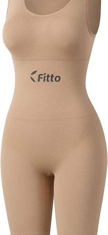Fitto Brown Full Set Waist Shapewear for Women - Body Shaper and Slimming Underwear