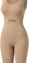 Fitto Brown Full Set Waist Shapewear for Women - Body Shaper and Slimming Underwear