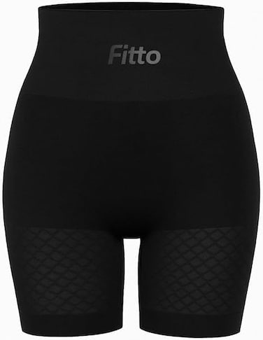 Fitto High Waist Hip Lift Body Shaper - Black