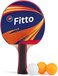 Fitto Premium Table Tennis Set with 3 High-Quality Balls - Perfect for Indoor and Outdoor Play