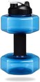 Fitto Dumbbell Water Bottle - 1.5L Strong Hydration Drink Bottle, Blue