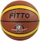 Fitto Brown Basketball - Durable Indoor/Outdoor Game Ball