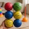 Fitto 6pcs Mini Bounce Balls - Assorted Colors for Kids - Fun and Bouncy Playtime