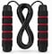 Fitto Premium Fitness Skipping Rope with Ergonomic Sponge Handles for Enhanced Grip and Comfort