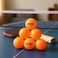 Fitto Table Tennis Ball 6-Pack - High-Quality Orange Balls for Indoor and Outdoor Play