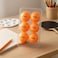 Fitto Table Tennis Ball 6-Pack - High-Quality Orange Balls for Indoor and Outdoor Play