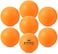 Fitto Table Tennis Ball 6-Pack - High-Quality Orange Balls for Indoor and Outdoor Play
