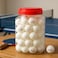 Fitto 30pcs Pack of White Table Tennis Balls - High Quality, Durable, Perfect for Training and Recreation