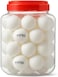 Fitto 30pcs Pack of White Table Tennis Balls - High Quality, Durable, Perfect for Training and Recreation