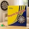 Fitto Safety Darts Board Set - 41cm x 1.2cm, Black - Ideal for Kids and Family Fun