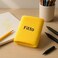 Fitto Yellow Wrist Band - Adjustable Silicone Fitness Bracelet for Sports and Daily Wear