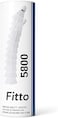 Fitto Nylon Shuttle Cock - White - Pack of 12 - Durable Badminton Birdies