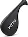 Fitto Single Boxing Fan Pad for Taekwondo - Black Training Equipment
