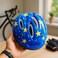 Fitto Blue Cycling Helmet for Adults - Lightweight, Adjustable, and Safe