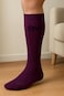 Fitto Anti-Slip Purple Football Socks for Kids - Comfortable &amp; Durable Sports Socks