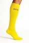 Fitto Anti-Slip Yellow Football Socks for Kids - Comfortable &amp; Durable Sports Socks
