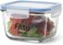 Fitto Square Glass Storage Food Container 600ml
