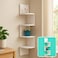 Fitto Wall Shelf Corner 4 Tier 19.8X19.8X102.8cm, White