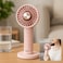Fitto USB Rechargeable Desktop Fan - Assorted Colors for Home and Office