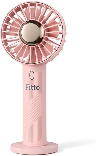 Fitto USB Rechargeable Desktop Fan - Assorted Colors for Home and Office
