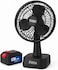 Fitto 8 Inch Wireless Fan with 15000mAh Battery for Portable Cooling