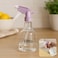 Fitto Multipurpose Cleaner Spray Bottle, 500 ml, Transparent for Home and Office Use