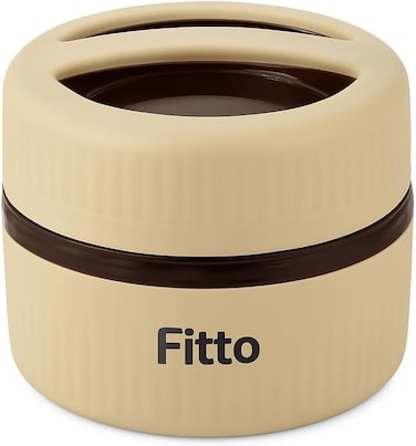 Fitto Insulated Stainless Steel Lunch Box for Kids - Cylinder Type, Assorted Colors
