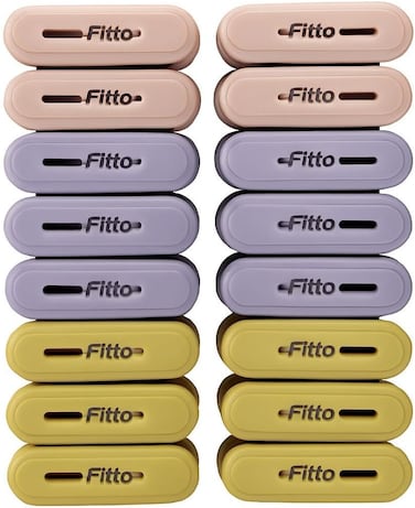 Fitto Plastic Cloth Pins, 24 Pieces - Multicolour for Laundry and Crafts