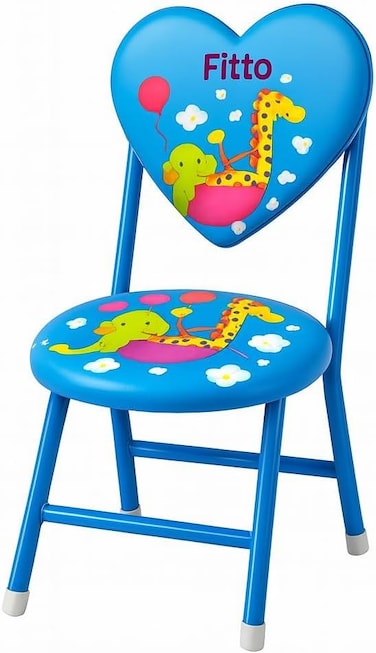 Fitto Kids Attractive Cartoon Print Foldable Chair for Boys &amp; Girls