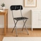 Fitto Foldable Chair, Black - Lightweight and Portable Seating Solution