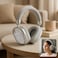 Fitto Wireless Over-Ear Bluetooth Headset - Silver