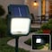Fitto 500W Solar LED Light - Bright Outdoor Lighting for Gardens, Patios, and Pathways