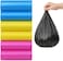 Fitto 63x46cm Garbage Bags, 330 Gallon, Assorted Colors, Pack of 7