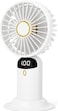 Fitto 5-Speed USB Rechargeable Desktop Fan - Portable, Quiet, Adjustable Airflow