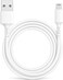 Fitto 18W USB to Lightning Charging Cable, 3 Amp, 3 Meter Length, White