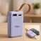 Fitto 5000 mAh Power Bank with Type-C and Lightning Cables