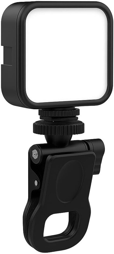 Fitto LED Color Pocket Video Light with 150 Degree Rotation