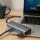 Fitto 8 in 1 USB C Hub, Type C to HDTV, R345, TF/SD, USBx2, PD, Type C