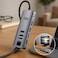 Fitto 8 in 1 USB C Hub, Type C to HDTV, R345, TF/SD, USBx2, PD, Type C