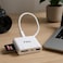 Fitto 4 in 1 OTG Hub, Lightning to SD, TF, USB, Flash - White