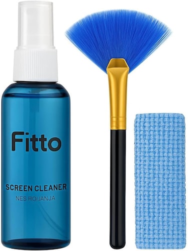 Fitto 3 in 1 Gel Screen Cleaning Kit for LCD, Laptop Displays, and Mobile Devices