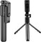 Fitto Bluetooth Integrated Selfie Stick for Mobile Phones, 19.5 - 100cm, Black