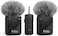 Fitto Wireless Microphone Set for Interviews, Live Shows, and Vlogging - Black