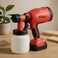 Fitto Battery-Powered Sprayer with Adjustable Nozzle, Red