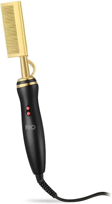 Fitto Adjustable Wet and Dry Electric Heating Comb for Frizz-Free Hair
