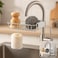 Fitto Metal Chrome Finish Kitchen Faucet Sponge Holder, Stainless Steel