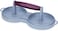 Fitto Burger Press Patty Maker for Steaks and Veggies, Double Head Design, Silver